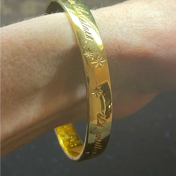 Kate Spade Gold “Out of This World” Bangle - Picture 2 of 4